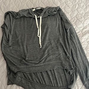 Brandy Melville long sleeve with hoodie